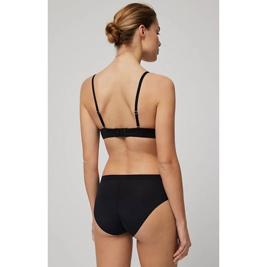 Figi damskie elastyczne typu midi czarne 19696, Kolor czarny, Rozmiar Ysabel Mora uniwersalny wyprzedaż Intymna