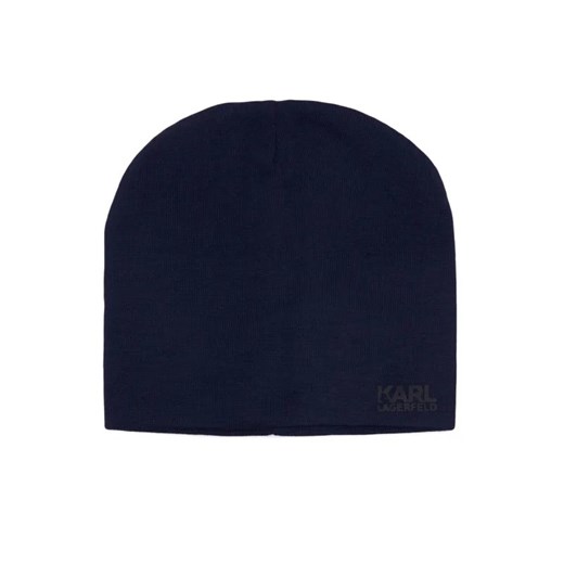 Karl Lagerfeld Czapka BEANIE | z dodatkiem wełny ze sklepu Gomez Fashion Store w kategorii Czapki zimowe męskie - zdjęcie 185141365