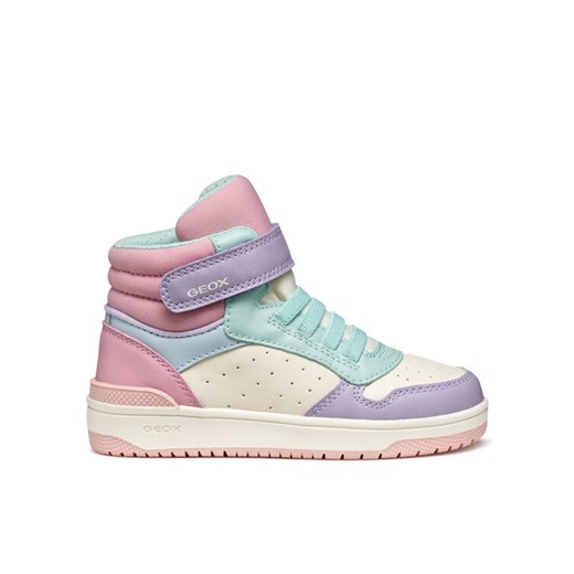 Sneakersy Geox J Washiba J36HXA 05415 C8343 S Różowy ze sklepu eobuwie.pl w kategorii Buty sportowe dziecięce - zdjęcie 185353309