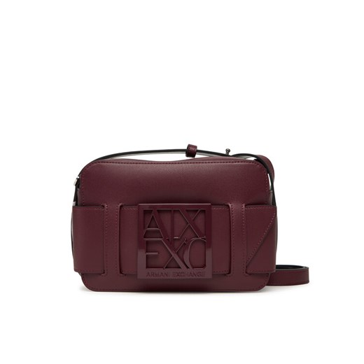 Torebka Armani Exchange 942699 0A874 UA343 Bordowy ze sklepu eobuwie.pl w kategorii Listonoszki - zdjęcie 185353338