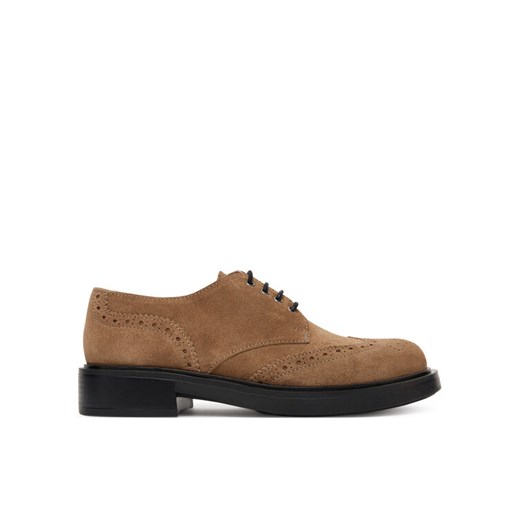 Pollini Oxfordy SA10273G1NTF0135 Brązowy ze sklepu MODIVO w kategorii Półbuty damskie - zdjęcie 185353846