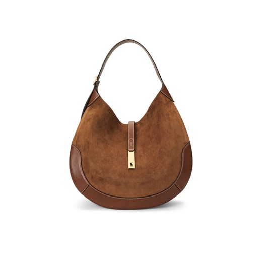 Polo Ralph Lauren Torebka 428938748001 Brązowy ze sklepu MODIVO w kategorii Torby Shopper bag - zdjęcie 185353937