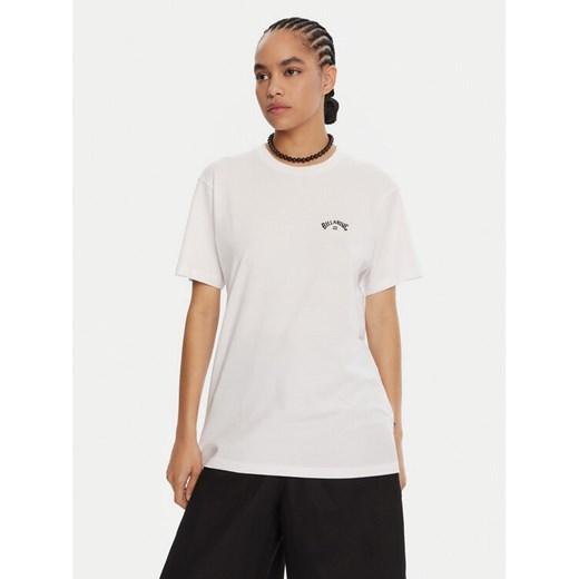 Billabong T-Shirt Arch Wave Ss C1SS65 Biały Regular Fit ze sklepu MODIVO w kategorii Bluzki damskie - zdjęcie 185353938