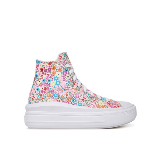 Converse Sneakersy Chuck Taylor All Star Move Platform Mini Flowers A14968C Kolorowy ze sklepu MODIVO w kategorii Buty sportowe damskie - zdjęcie 185353947