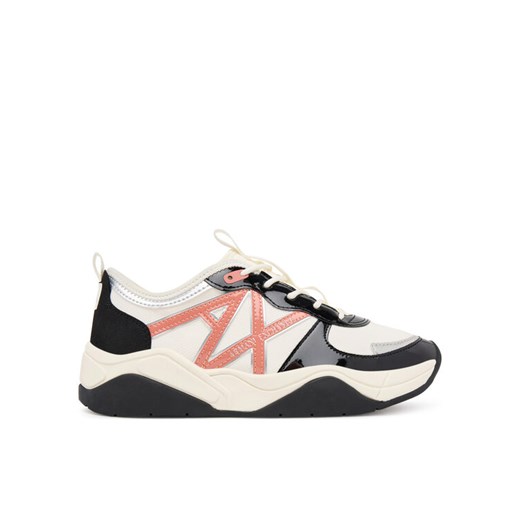 Armani Exchange Sneakersy XDX039 XV311 MZ287 Écru ze sklepu MODIVO w kategorii Buty sportowe damskie - zdjęcie 185355385