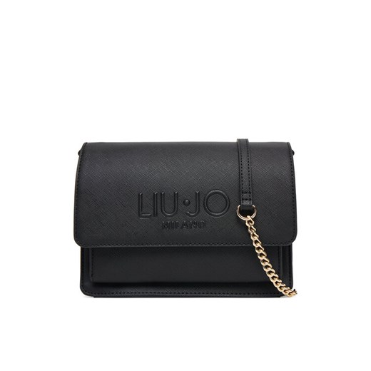Torebka Liu Jo Ecs M Crossbody AF5152 E0087 Czarny ze sklepu eobuwie.pl w kategorii Kopertówki - zdjęcie 185356649