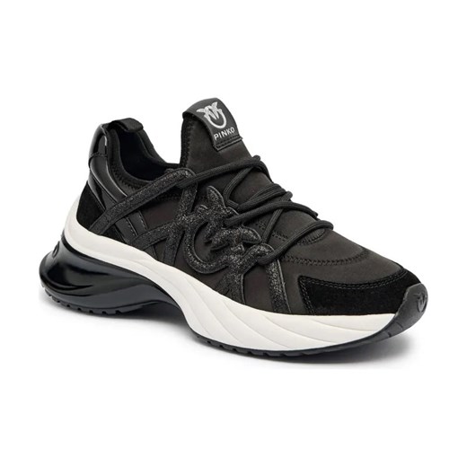 Pinko Sneakersy ARIEL 01 | z dodatkiem skóry ze sklepu Gomez Fashion Store w kategorii Buty sportowe damskie - zdjęcie 185356818
