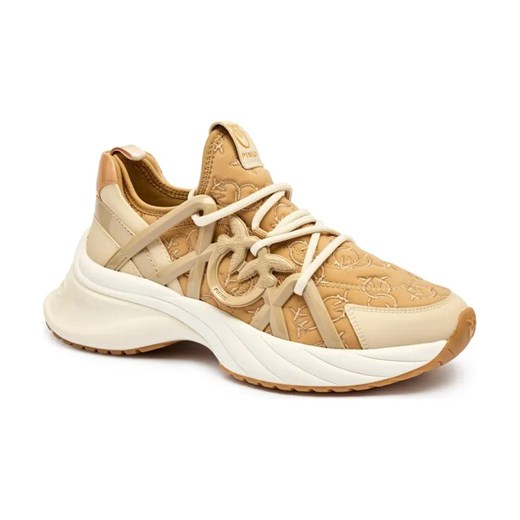 Pinko Sneakersy ARIEL 01 | z dodatkiem skóry ze sklepu Gomez Fashion Store w kategorii Buty sportowe damskie - zdjęcie 185356826