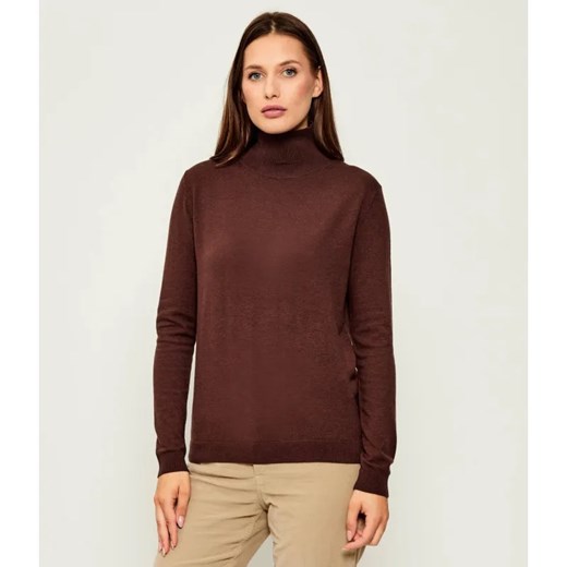 Weekend MaxMara Golf KIKU | Regular Fit | z dodatkiem jedwabiu ze sklepu Gomez Fashion Store w kategorii Swetry damskie - zdjęcie 185357048