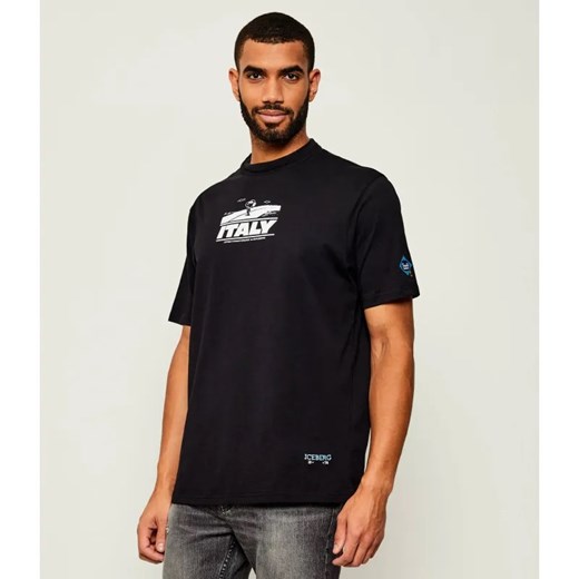 Iceberg T-shirt ICEBERG X PEANUTS | Regular Fit ze sklepu Gomez Fashion Store w kategorii T-shirty męskie - zdjęcie 185357055