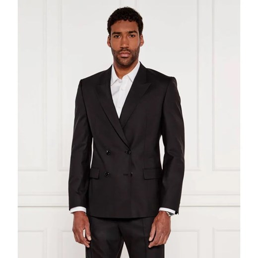HUGO Wełniana marynarka Henry244F1X | Slim Fit ze sklepu Gomez Fashion Store w kategorii Marynarki męskie - zdjęcie 185357066