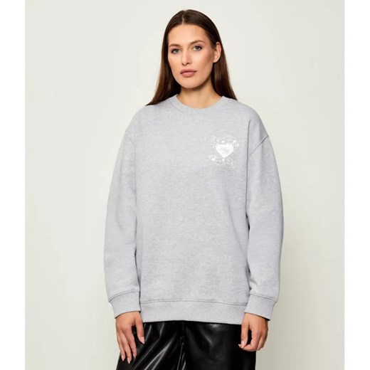 Hugo Blue Bluza Crew_B_4 | Oversize fit ze sklepu Gomez Fashion Store w kategorii Bluzy damskie - zdjęcie 185357086