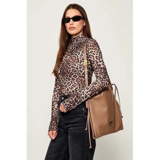 Pinko Skórzany worek SLOUCHY CLASSIC Pinko OS Gomez Fashion Store