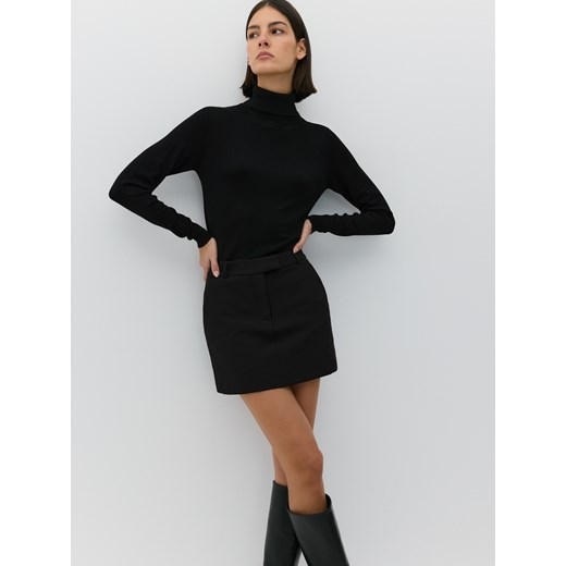 Reserved - Gładkie spódnico-szorty - czarny Reserved XS Reserved okazja