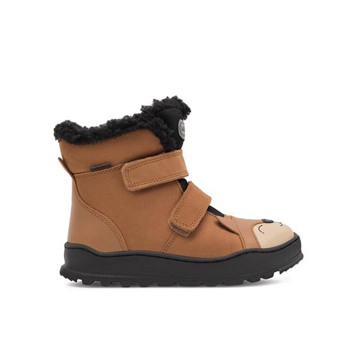 Kozaki Lasocki Kids TYSON CI12-TYSON-03(III)CH Brązowy ze sklepu eobuwie.pl w kategorii Buty zimowe dziecięce - zdjęcie 185362269