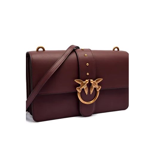 Pinko Skórzana listonoszka LOVE ONE CLASSIC Pinko OS Gomez Fashion Store