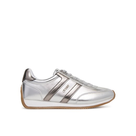 Sneakersy Guess FLTSAP LEM12 Srebrny ze sklepu eobuwie.pl w kategorii Buty sportowe damskie - zdjęcie 185363969