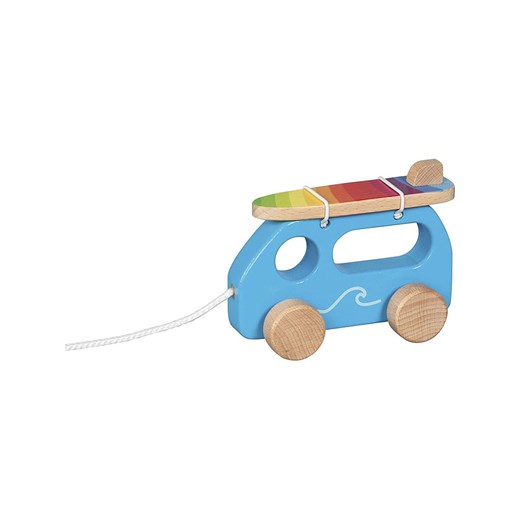 Goki Pojazd &quot;Surfer Van&quot; do ciągnięcia - 12 m+ ze sklepu Limango Polska w kategorii Zabawki - zdjęcie 185364637