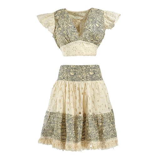 BLE 2-częściowy zestaw w kolorze beżowym ze sklepu Limango Polska w kategorii Bluzki damskie - zdjęcie 185364758