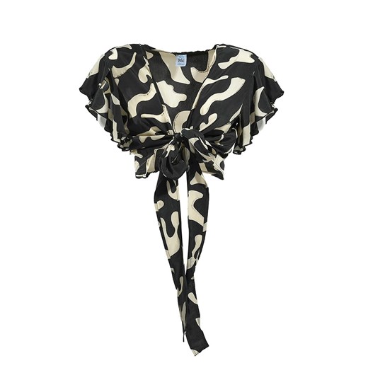 BLE Koszulka w kolorze czarno-kremowym Ble onesize Limango Polska wyprzedaż