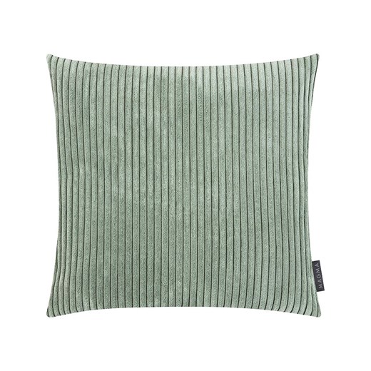 Magma Heimtex Poszewka &quot;Shara&quot; w kolorze biało-zielonym na poduszkę - 45 x 45 cm ze sklepu Limango Polska w kategorii Poduszki dekoracyjne - zdjęcie 185364795