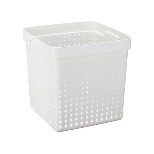 NHG Kosz w kolorze białym - 29,6 x 29,6 x 29,6 cm ze sklepu Limango Polska w kategorii Pojemniki kuchenne - zdjęcie 185364876