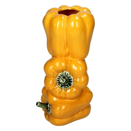 Kersten Wazon &quot;Bell Pepper&quot; w kolorze żółtym - 11 x 19,9 x 9,8 cm ze sklepu Limango Polska w kategorii Wazony - zdjęcie 185364976