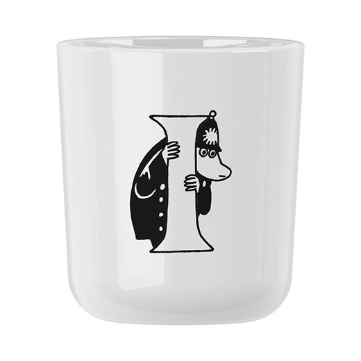 RIG-TIG Kubek &quot;Moomin ABC - I&quot; w kolorze białym - 200 ml ze sklepu Limango Polska w kategorii Kubki - zdjęcie 185365077