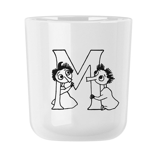RIG-TIG Kubek &quot;Moomin ABC - M&quot; w kolorze białym - 200 ml ze sklepu Limango Polska w kategorii Kubki - zdjęcie 185365079