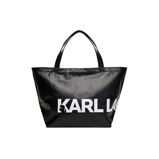 Torebka KARL LAGERFELD A3W50029 Czarny ze sklepu eobuwie.pl w kategorii Torby Shopper bag - zdjęcie 185365146