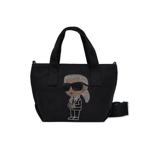 Torebka KARL LAGERFELD A3W50023 Czarny ze sklepu eobuwie.pl w kategorii Torby Shopper bag - zdjęcie 185365169