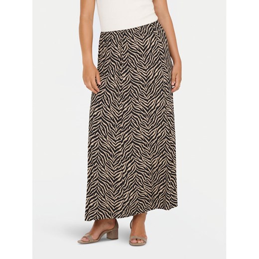 ONLY Spódnica maxi Nova 15357477 Czarny Regular Fit ze sklepu MODIVO w kategorii Spódnice - zdjęcie 185366389