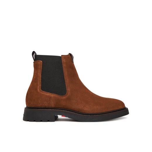 Tommy Hilfiger Sztyblety Comfort Lwt FM0FM05592 Brązowy ze sklepu MODIVO w kategorii Buty zimowe męskie - zdjęcie 185366405