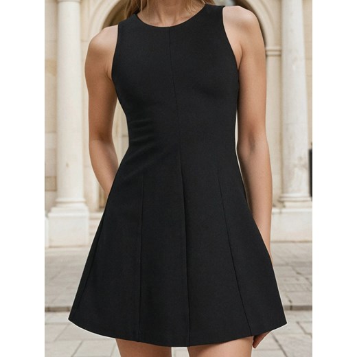 Sinsay - Gładka sukienka mini - czarny Sinsay XXL Sinsay