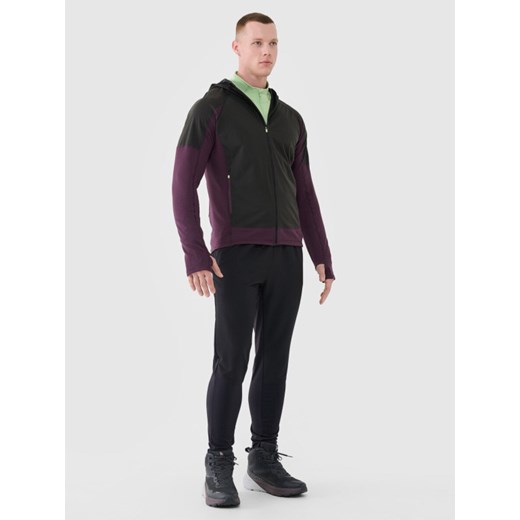 Męskie buty trekkingowe 4F 4FWMM00FOTSM038 - czarne ze sklepu Sportstylestory.com w kategorii Buty trekkingowe męskie - zdjęcie 185368227