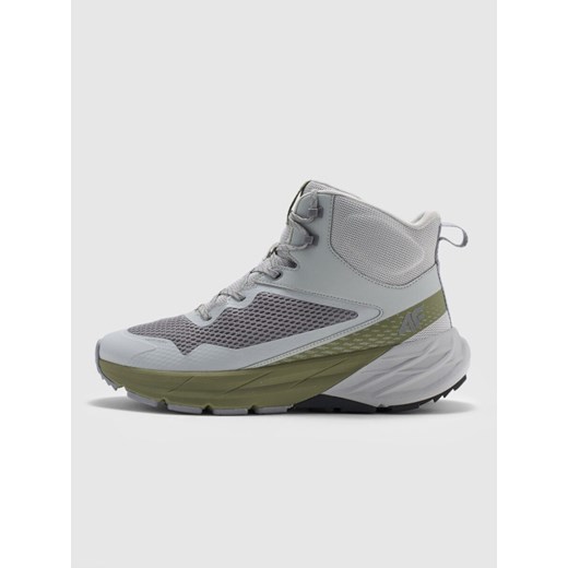 Męskie buty trekkingowe 4F 4FWMM00FOTSM038 - zielone ze sklepu Sportstylestory.com w kategorii Buty trekkingowe męskie - zdjęcie 185368236