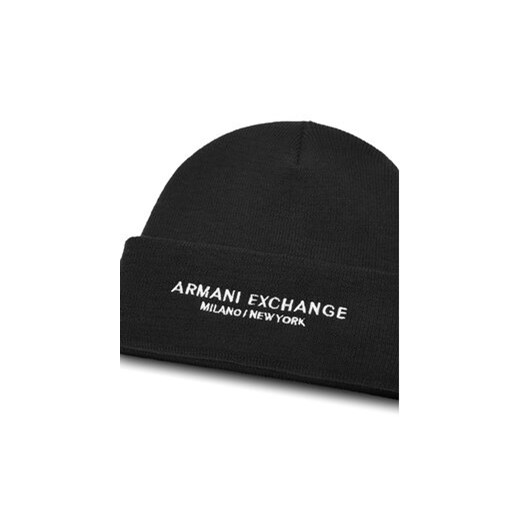 Czapka Armani Exchange XM001637 AF16950 UC001 Czarny Armani Exchange OS eobuwie.pl
