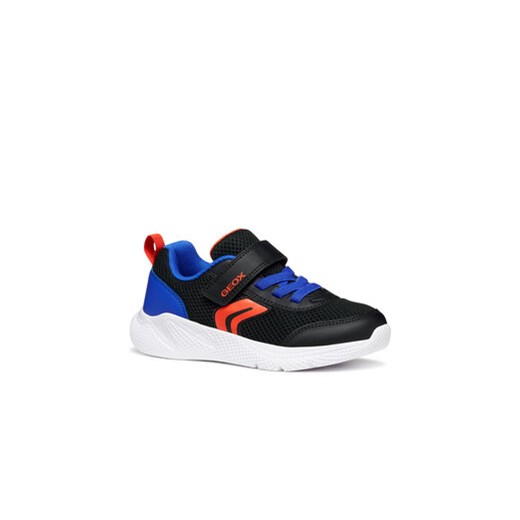 Sneakersy Geox J Sprintye J36GBA 01454 C0245 S Czarny Geox 34 eobuwie.pl