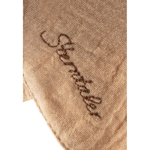 Sterntaler Czapka &quot;Musselin&quot; w kolorze jasnobrązowo-białym Sterntaler 47 cm wyprzedaż Limango Polska