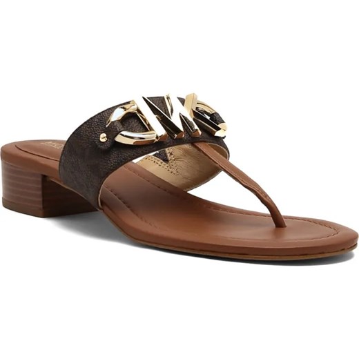 Michael Kors Skórzane japonki IZZY ze sklepu Gomez Fashion Store w kategorii Klapki damskie - zdjęcie 185369668