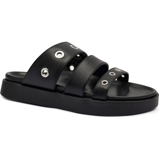 INUIKII Skórzane klapki TILDA ze sklepu Gomez Fashion Store w kategorii Klapki damskie - zdjęcie 185369689