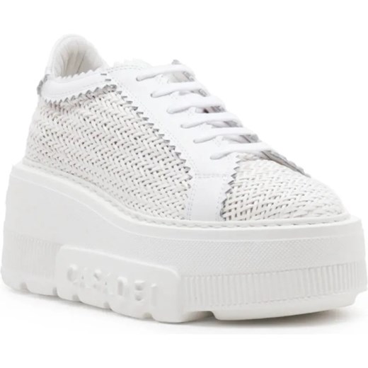 Casadei Skórzane trampki HANOI ze sklepu Gomez Fashion Store w kategorii Buty sportowe damskie - zdjęcie 185369726