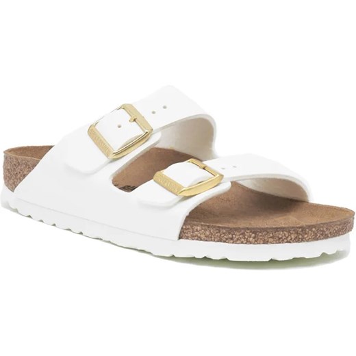 Birkenstock Klapki Arizona BF | narrow fit | z dodatkiem skóry ze sklepu Gomez Fashion Store w kategorii Klapki damskie - zdjęcie 185369727