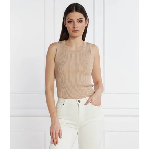 Pinko Jedwabny top | Slim Fit ze sklepu Gomez Fashion Store w kategorii Bluzki damskie - zdjęcie 185369747