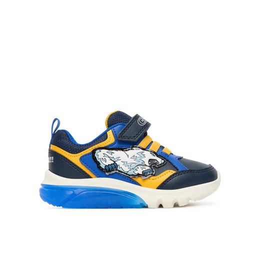 Sneakersy Geox J Ciberdron J56LBB 054CE C0657 M Granatowy ze sklepu eobuwie.pl w kategorii Buty sportowe dziecięce - zdjęcie 185371076