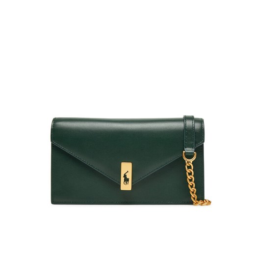 Torebka Polo Ralph Lauren 427961946004 Zielony ze sklepu eobuwie.pl w kategorii Listonoszki - zdjęcie 185371086