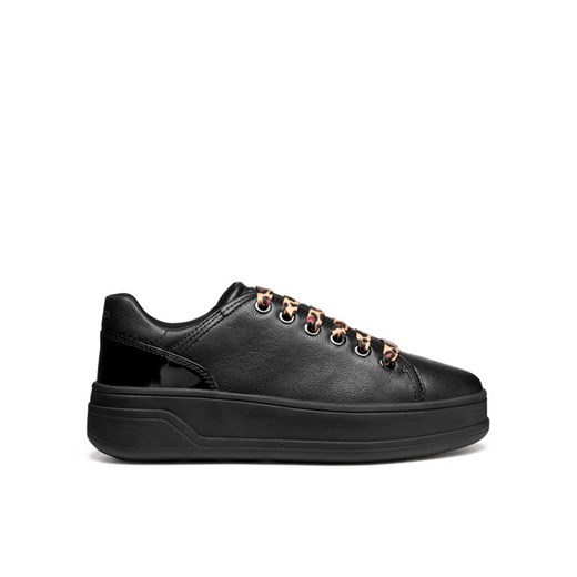 Sneakersy Geox D Spherica Ecub-2 D56WVD 05402 C9999 Czarny ze sklepu eobuwie.pl w kategorii Buty sportowe damskie - zdjęcie 185371108
