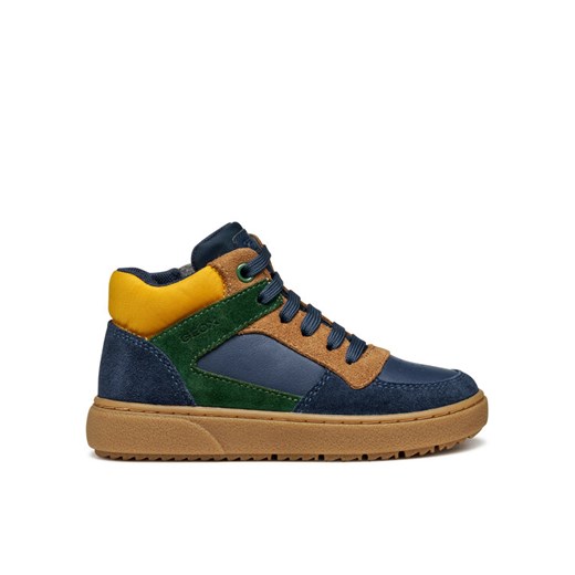 Sneakersy Geox J Theleven J46LDC 05422 C4248 D Granatowy ze sklepu eobuwie.pl w kategorii Buty sportowe dziecięce - zdjęcie 185371148