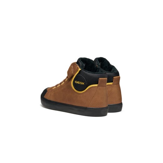 Sneakersy Geox J Gisli J465CC 0MEFU C0202 D Brązowy Geox 39 eobuwie.pl
