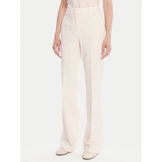 JOOP! Spodnie materiałowe 58 253P58Polina 30047952 Écru Slim Fit ze sklepu MODIVO w kategorii Spodnie damskie - zdjęcie 185371757